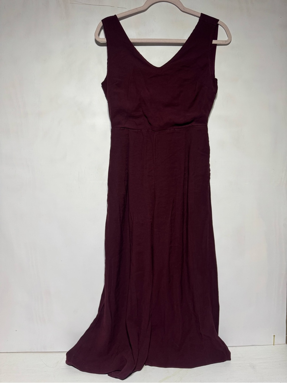 Burgundy Le Lis Jumpsuit with Cut-out